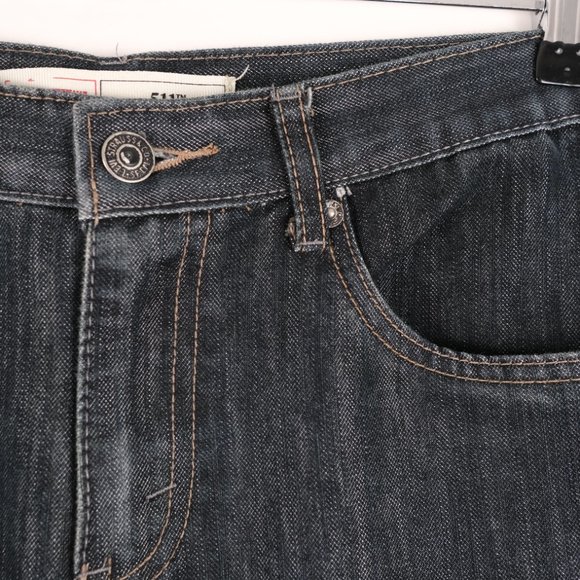 Levi’s 511 Slim Boys 16 Reg Slim Fit Jeans 28x28 - Picture 4 of 12